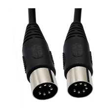 Multi-Function High Compatible S-video Male to Male DIN MIDI Cables